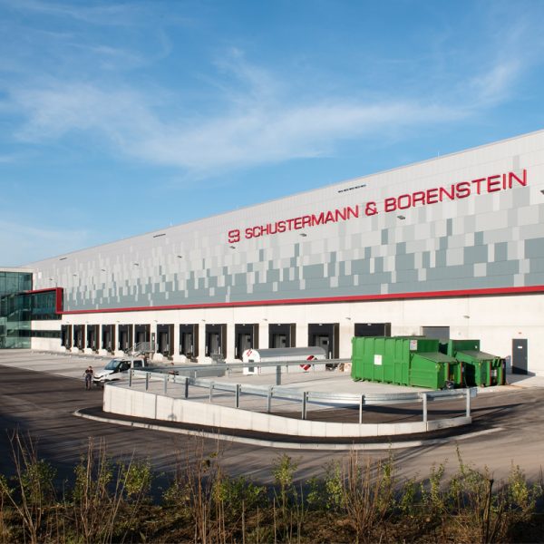 Schustermann & Borenstein, Poing - Sprinkleranlage im Hochregallager für Versandhandel