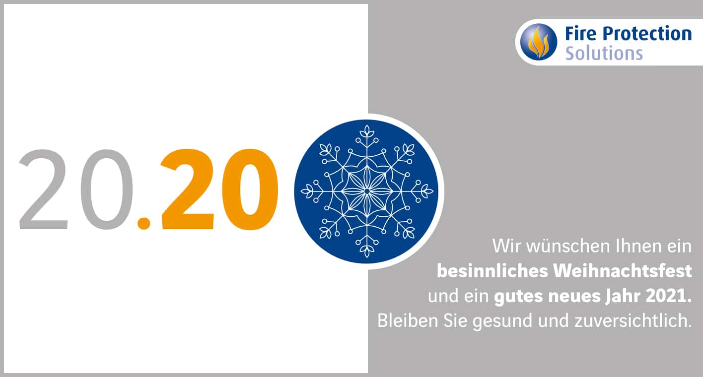 Fire Protection Solutions Brandschutz Feuerschutz Fire Protection Solutions Weihnachtsgruss 2020 2021