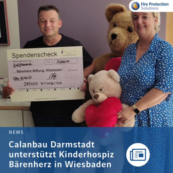 Spende für das Kinderhospiz Bärenherz in Wiesbaden