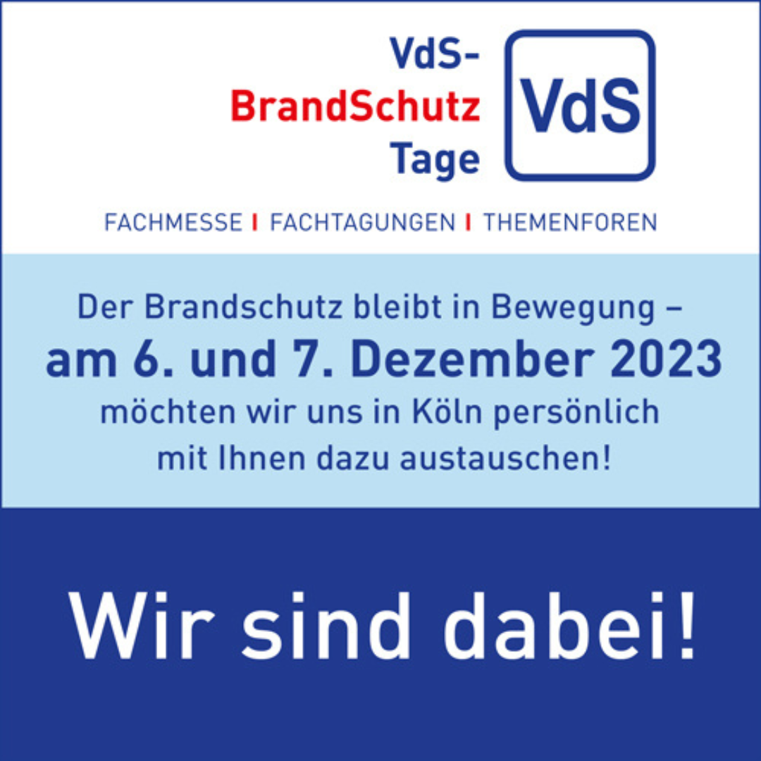Fire Protection Solutions Brandschutz Feuerschutz VDS Brandschutztage 2023
