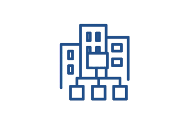 Icon für flexible Konfiguration, anpassbare digitale Sprinkleranlage