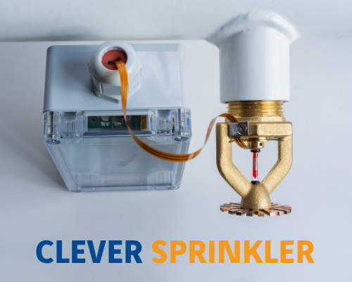 SmartFit® Sprinkler mit Ansteuermodul für gezielten Brandschutz in komplexen und automatisierten Anlagen